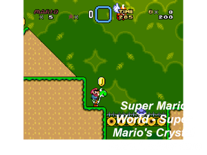 Super Mario's Crystal Island Adventure 3.1 (SMW1 Hack) Cover